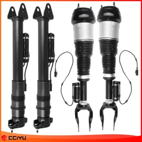 Cb844405s01 Cciyu Front Rear Air Suspension Struts With Ads 4x For Mercedes W166 Ml350 500 X166 Gl450