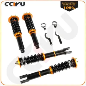 Z11006401g Cciyu Coilovers Fits 2008-2012 Honda Accord Adjustable Height Shock Struts Absorber
