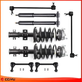 Ze840405e01 Cciyu For Volvo V70 S80 S60 Fwd Front Rear Shocks Struts Coil Spring Assembly Sway Bar