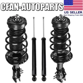 D400425 Cfan-autoparts New Set 4 Front Quick Complete Strut - Rear Shock For 2012-2020 Chevrolet Sonic