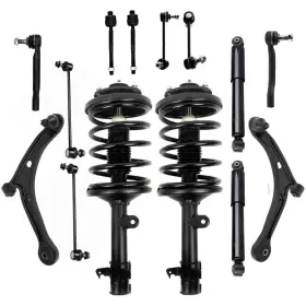 11835570 Choiceshare 14pcs Front Strut Rear Shock Tie Rod Control Arm Sway Bar For 06-08 Honda Pilot