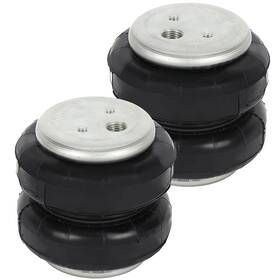 Choiceshare 13389776 For Firestone 255c 1/2 Inch Npt 3/8 -16unc 2500lb Air Suspension Spring Bags Pair