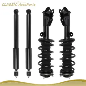 Ca842wr108ps Classic Autoparts For 2012 Honda Civic Front Rear Pair Complete Struts Shocks With Coil Springs