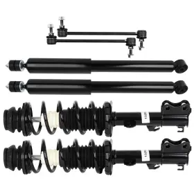 Ca844485r01 Classic-autoparts Front Spring Struts Rear Shock Absorbers Suspension Set For Nissan Versa Note