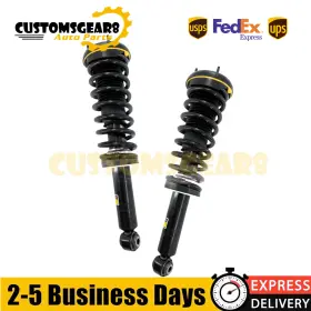 C2z15405 Cruzion-autopartshop Pair Rear Shock Struts Assys Without Active Fit Jaguar Xf Rwd Awd 2009-2015