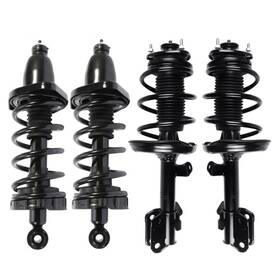 Csdex 11186634 4x Fits 2006-2014 Honda Ridgeline Front Rear Complete Struts Shocks Spring Kit