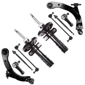 13086023 Csdex 10pcs For Saturn Ion 2003-2007 Front Strut Tie Rods Sway Bar Links Control Arms