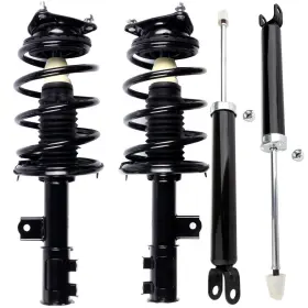 11184920 Cssunny Front Struts And Rear Shocks Spring Assembly Kit For 2007-2010 Hyundai Elantra