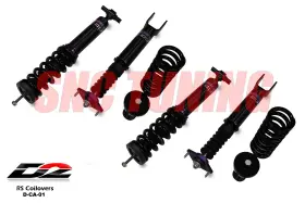 D-ca-03 D2 Racing Rs Series 36 Way Adjustable Coilovers Kit For 13-19 Cadillac Ats V Rwd
