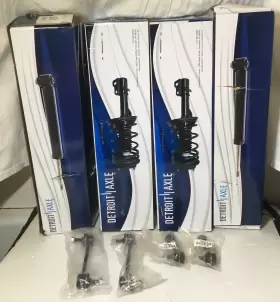 K90370 Detroit Axle 471326 171417 K90369 Front Struts Rear Shocks Sway Bars For 2001-2005 Kia Optima Local Pickup Only