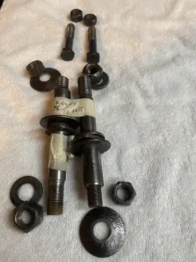 1-d-70 Dodge 1964-1976 A-body 72 Dart Rear Upper Front Lower Shock Bolts
