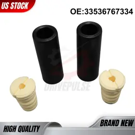 33536767334 Drivepulse 2pcs New Rear Strut Shocks Mounts Bump Fits For Bmw E92 E90 E88 E82
