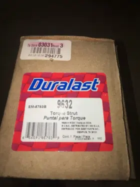 9632 Duralast Torque Strut Pn/9632 03-06 Infiniti G35