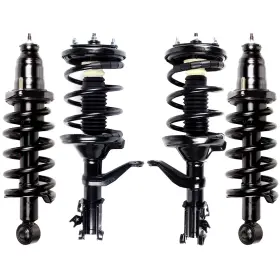 13402858 Everpartstorecs For 03-11 Honda Element 2.4l 4pcs Complete Struts Shocks Coil Spring Assembly