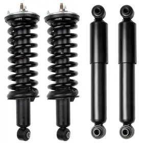 13402873 Everpartstorecs For 05-12 Nissan Pathfinder 4pcs Front Complete Struts Spring And Rear Shocks Kit