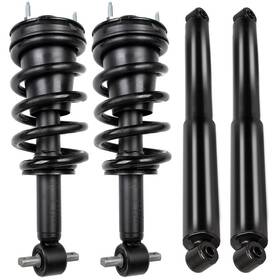 Everpartstorecs 13402879 4pcs Front Struts Coil Springs And Rear Shocks For 07-13 Chevy Silverado 1500