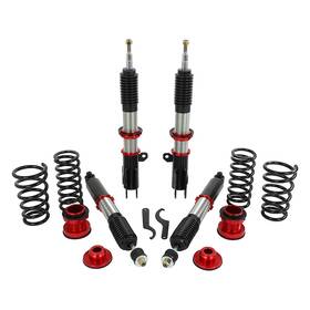 Ewaymotor Ew116277a01 Complete Coilover Kits For 2013-2019 Toyota Yaris Adj Height Shocks Struts