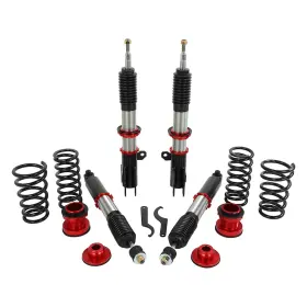 Ew116277a01 Ewaymotor Complete Coilover Kits For 2013-2019 Toyota Yaris Adj Height Shocks Struts