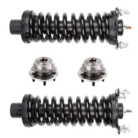 Ew819935a01 Ewaymotor For 2002-2007 Jeep Liberty Front Complete Struts And Wheel Hub Bearings Kit