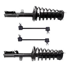 Ew820208a01 Ewaymotor Rear Coil Spring Shock Strut Sway Bar For Toyota Camry Avalon Solara Lexus Es30