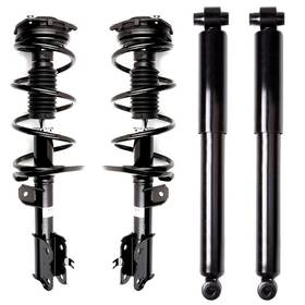 Ewaymotor Ew822799a01 Quick Complete Front Struts Rear Shocks For 2012 2013 Nissan Rogue And Coil Spring