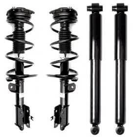 Ew822799a01 Ewaymotor Quick Complete Front Struts Rear Shocks For 2012 2013 Nissan Rogue And Coil Spring