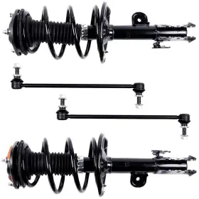 Ew824039a01 Ewaymotor Fits 06 07 08 2009 2010 2011 2012 Toyota Rav4 2.4l 2.5l Front Strut Sway Bar Kit
