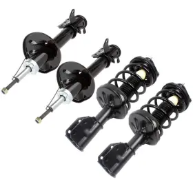 Ew834662a01 Ewaymotor Set Of 4 Front Complete Strut Rear Shocks For 2001-2003 Mazda Protege / Protege5