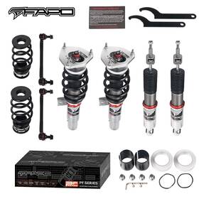Fapo Pf004130 32 Way Damper Coilovers For Vw Jetta Mk5 Mk6 Fwd 06-18 / Golf Gti Dti 03-12