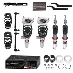 Pf004130 Fapo 32 Way Damper Coilovers For Vw Jetta Mk5 Mk6 Fwd 06-18 / Golf Gti Dti 03-12