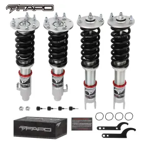 Pf012420-22a1 Fapo 32 Way Adjustable Damper Shocks Kit For Honda Accord 08-12/acura Tsx 09-14
