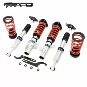 Ps007910-32 Fapo Set 4 Front And Rear Coilover Struts For 2004-2013 Mazda 3 Adj. Height Returned