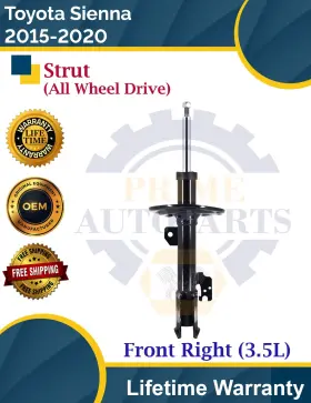 333819r Fcs New Oe Front Right Strut For 2015-2020 Toyota Sienna 4x4 3.5l Lifetime Warranty