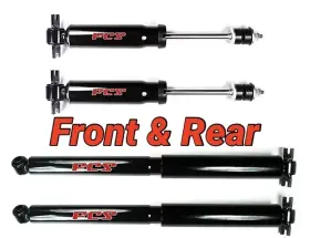 342799 Fcs Front And Rear Shock Absorbers Set For Chevy Blazer S10 Gmc Jimmy Sonoma Rwd 2wd