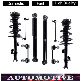Autofix042225pr0297 Fcs Auto New Oe Front Struts And Rear Shocks With Sway Bar For 2014-2019 Toyota Highlander 2wd
