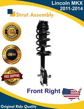 Fcs Auto Parts 1333363r Premium Oe Front Right Strut For 2011-2014 Lincoln Mkx 3.7l Lifetime Warranty