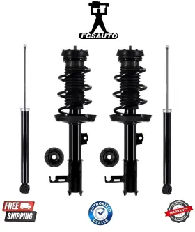 1333414l-1333414r-346066 Fcs Auto Parts Complete Front Coil Spring And Rear Shock Fits 11-12 Chevrolet Cruze