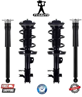 1334489l-1334489r-8346949 Fcs Auto Parts Complete Front Coil Spring And Rear Shock Fits 21-24 Chevy Trailblazer Awd