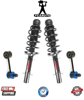 1336306-mk90510 Fcs Auto Parts Complete Front Suspension Coil Spring And Sway Bar Fits 99-06 Volkswagen Golf
