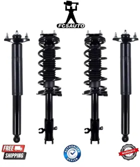 2333453l-2333453r-8346087 Fcs Auto Parts Complete Front Coil Spring And Rear Shock Assembly Fits 10-12 Mazda Cx-7