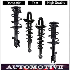 282598 Fcs Auto Parts New Oe Front And Rear Strut For 2009-2011 Toyota Matrix 1.8l 2wd Lifetime Warranty