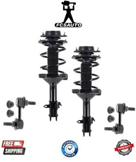 3333445l-3333445r-gs80811 Fcs Auto Parts Complete Front Suspension Coil Spring And Sway Bar Fits 12-16 Subaru Impreza