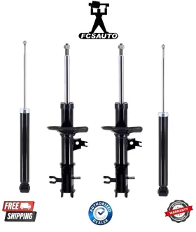 334452l-334452r-346977 Fcs Auto Parts Complete Kit Front Strut And Rear Shock Absorber Fits 19-23 Chevrolet Aveo