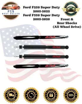 341580 Fcs Auto Parts Front And Rear Shocks Absorber For Ford F250 F350 4wd 2005-2022
