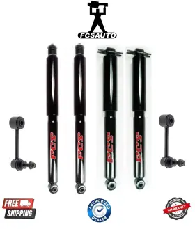 341628-342559-gs25814 Fcs Auto Parts Complete Front And Rear Shock Absorber With Sway Bar Fits 07-17 Jeep Wrangler