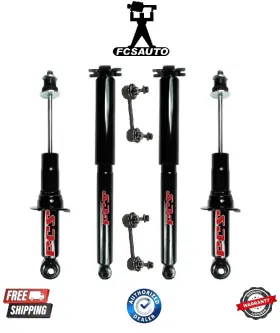 345455 Fcs Auto Parts 345455- Complete Front Strut And Rear Shock With Sway Bar For 04-12 Chevrolet Colorado Gmc