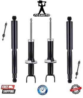 345567-347577-gk80894 Fcs Auto Parts Complete Front Strut And Rear Shock Absorber With Sway Bar For 13-18 Ram 1500 4wd