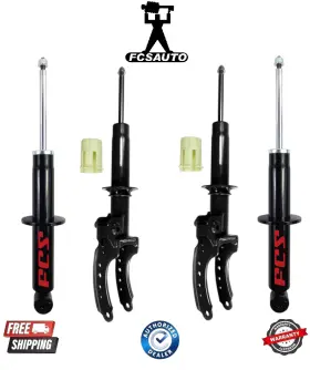 345677l-345677r-345877 Fcs Auto Parts Complete Kit Front Strut And Rear Shock Assembly Fits 04-09 Volkswagen Touareg