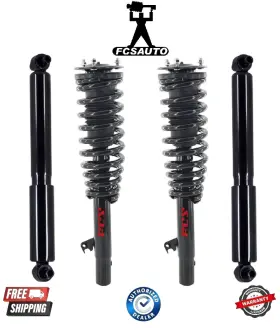 4335543l-4335543r-342889 Fcs Auto Parts Complete Front Coil Spring And Rear Shock Assembly Fits 07-09 Lincoln Mkz Awd