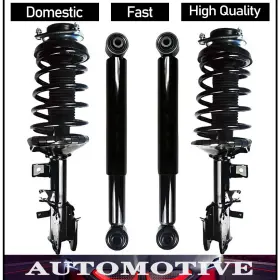 Autoser042225aut0196 Fcs Auto Parts Front Struts And Rear Shocks For 2002-2004 Nissan Pathfinder 4wd Lifetime Warranty